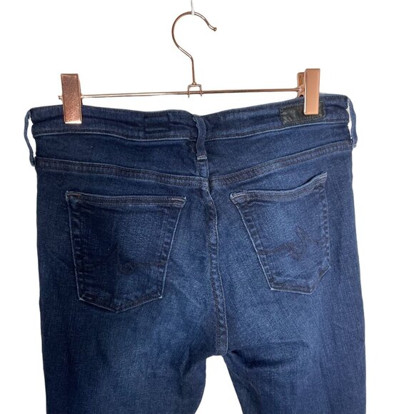 AG Adriano Goldschmied The Leggings Size 27 Super Skinny Jeans Dark Wash - Picture 7 of 11